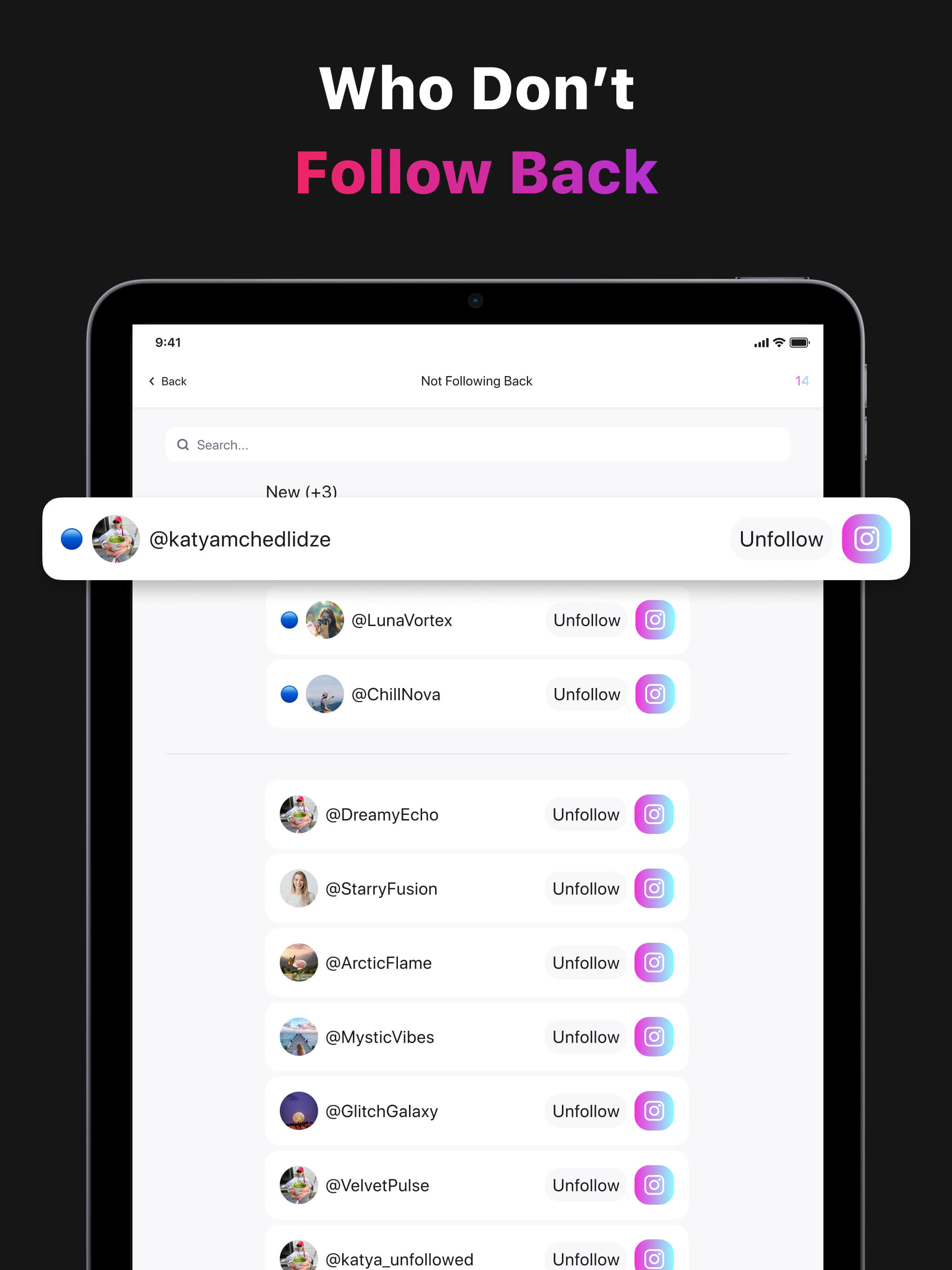 Unfollow Tracker and Reports screenshot 9