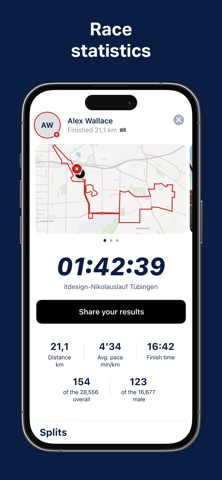 itdesign-Nikolauslauf Tübingen screenshot
