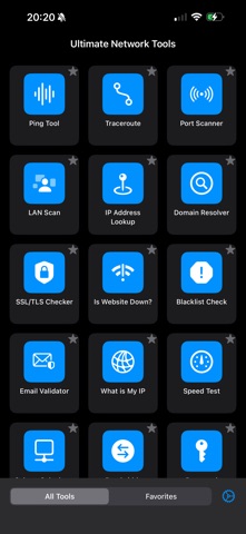 Ultimate Network Tools screenshot
