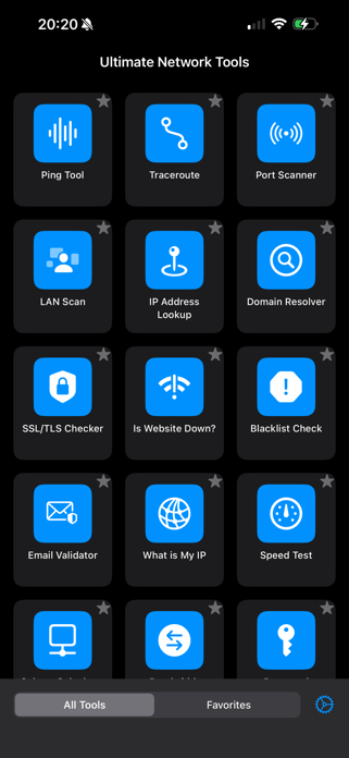 Ultimate Network Tools Screenshot 1 of 10