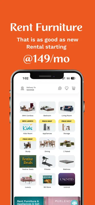Furlenco screenshot 3 of 10