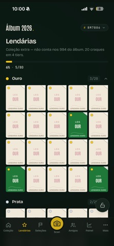 Scanner Figurinhas Álbum 2026 iPhone screenshot