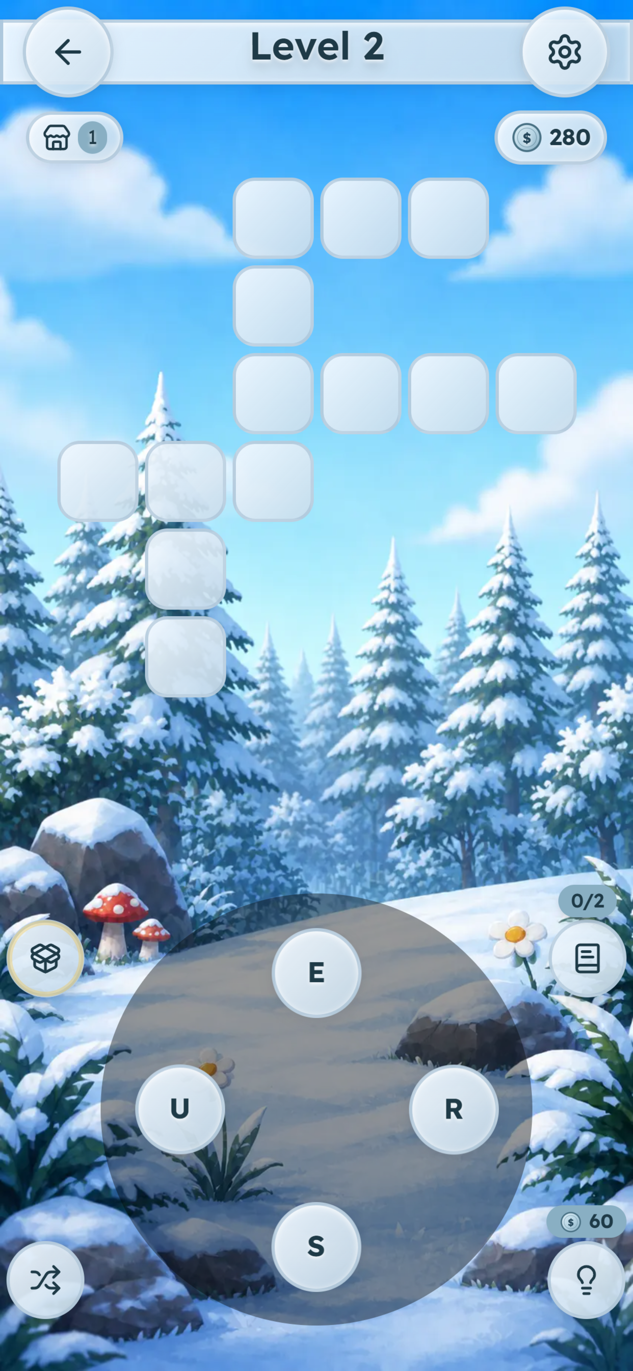 Forest Word Puzzle