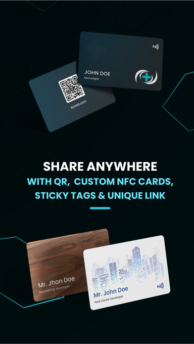 ByVisit Digital Business Card Screenshot