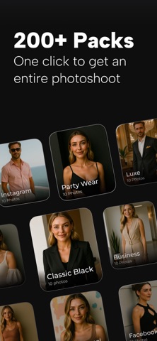 AI Headshot Generator: Zuno screenshot