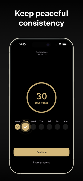 MindTime - Meditation Timer Screenshot 3 of 6