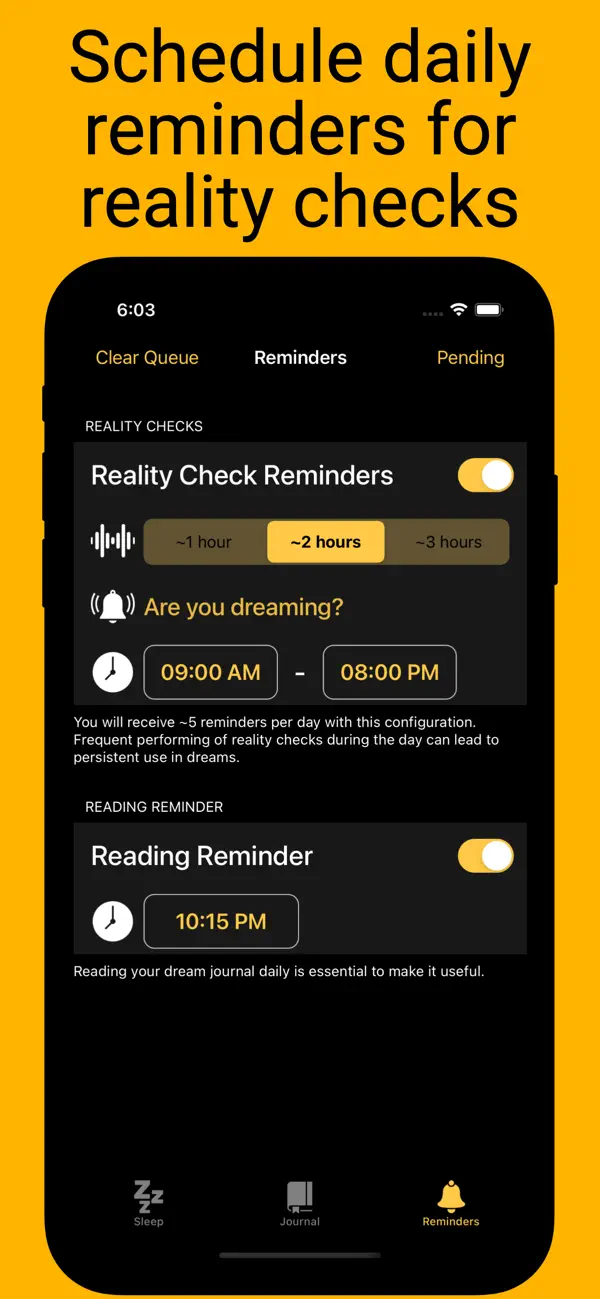 Screenshot #3 pour Lucid Dream Alarm - Everdream