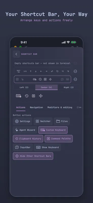 QuickTUI: AI Agent Terminal screenshot 9 of 10