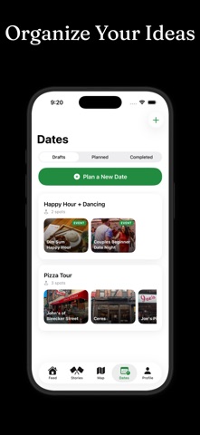 Three Flags: Date Night Ideas iPhone screenshot