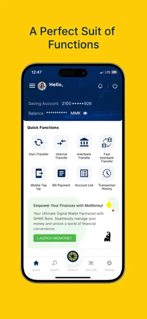 SHWE Mobile Banking screenshot 2