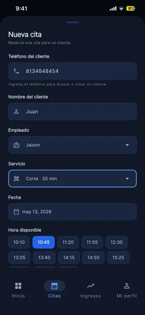 Easy - Gestión de Citas screenshot 4