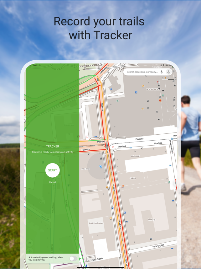 Mapy.com: Offline maps & GPS Screenshot