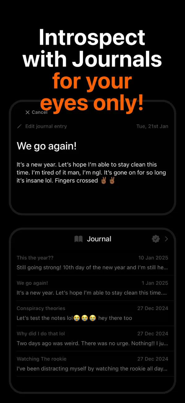 Screenshot #3 pour Days Sober-Sobriety Tracker