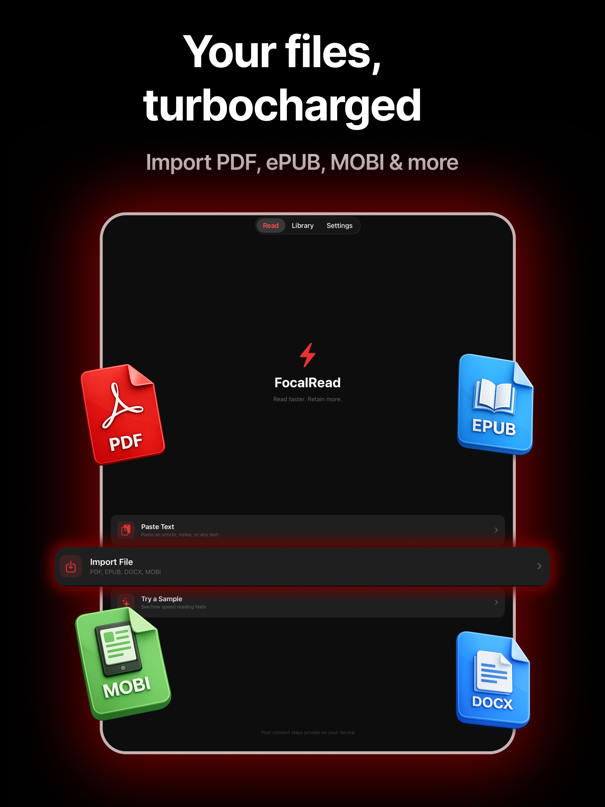 FocalRead: Speed Reading screenshot 11