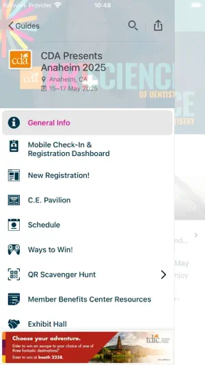 California Dental Association screenshot 1