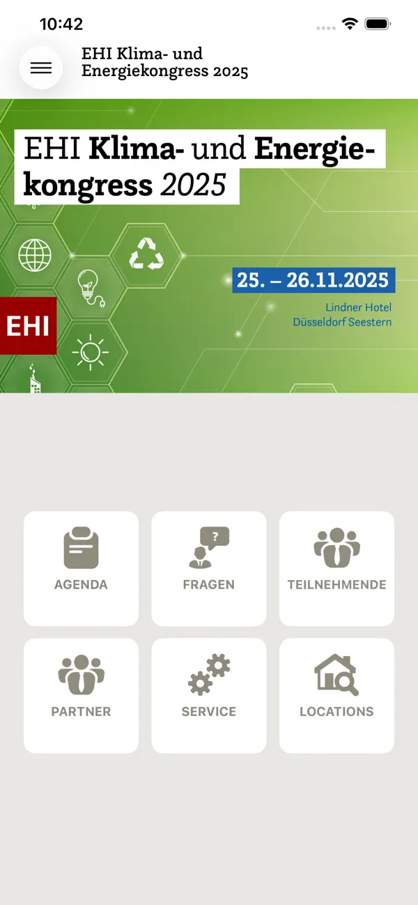 Screenshot #1 pour Klima- & Energiekongress 2025
