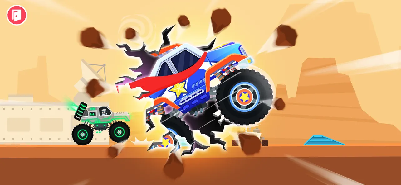 Screenshot #1 pour Course de Monster Trucks Go