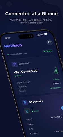Network Cell Info Lite ,Wifi iPhone screenshot 1