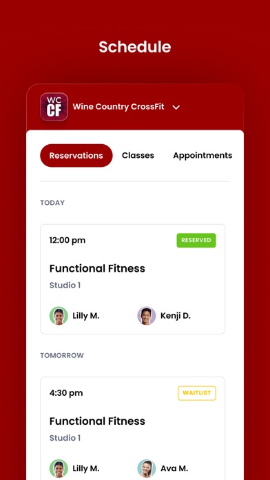 Wine Country CrossFit Screenshot