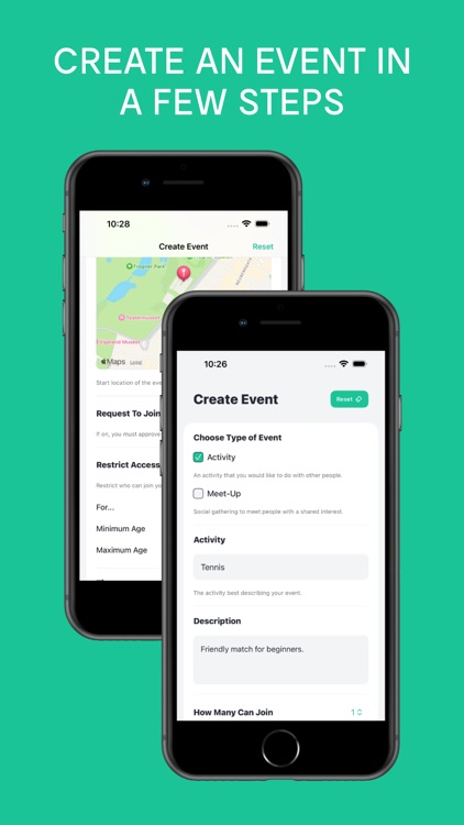 Buddies: Create Social Events