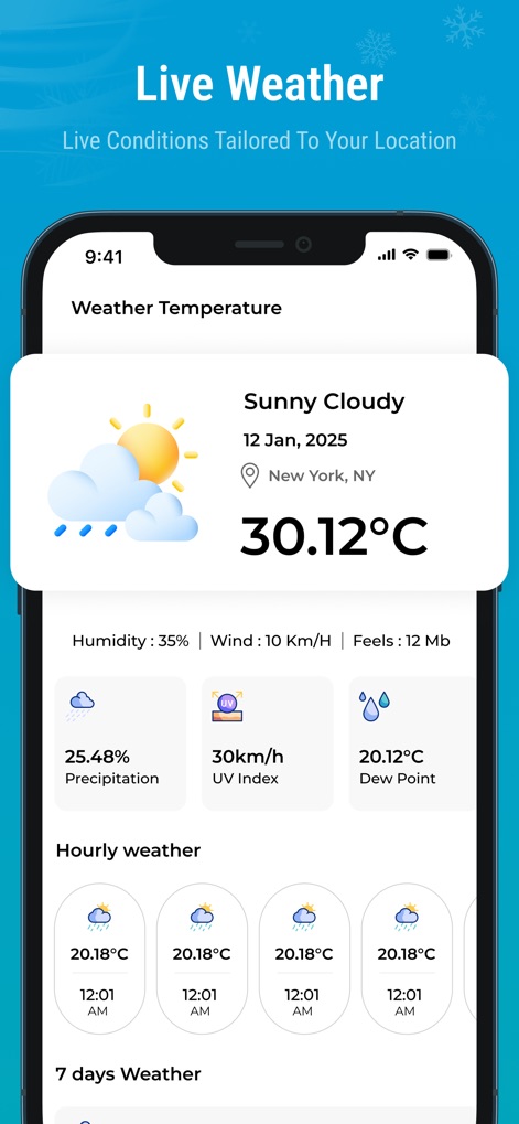 Indoor Thermometer - This tool provides comprehensive live weather data, including current temperature readings and detailed hourly forecasts.