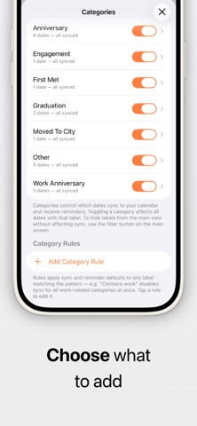 KeepDates - Contact Dates Screenshot 5 of 9