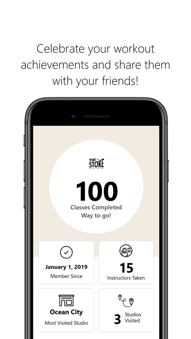 The Stoke iPhone screenshot 4 - Health & Fitness app
