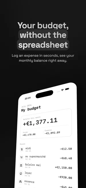 Caisso Manual Budget screenshot 1