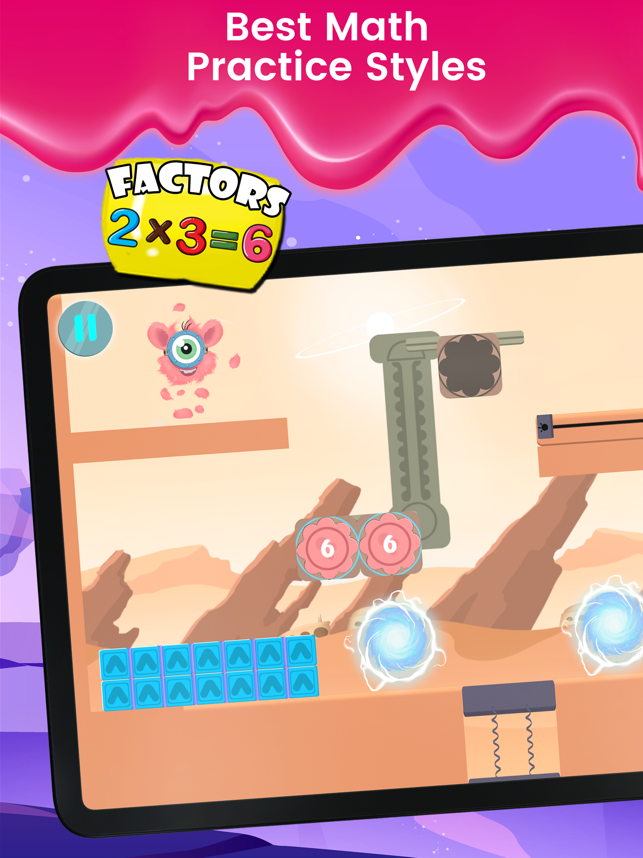 ‎Monster Math : Kids Fun Games Screenshot