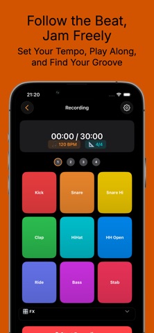 BeatLab-Drum Machine Metronome Screenshot 3 of 7