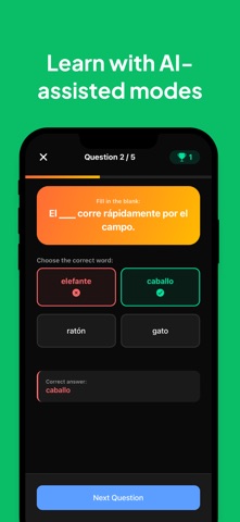 Calleo: Learn Words with AI iPhone screenshot