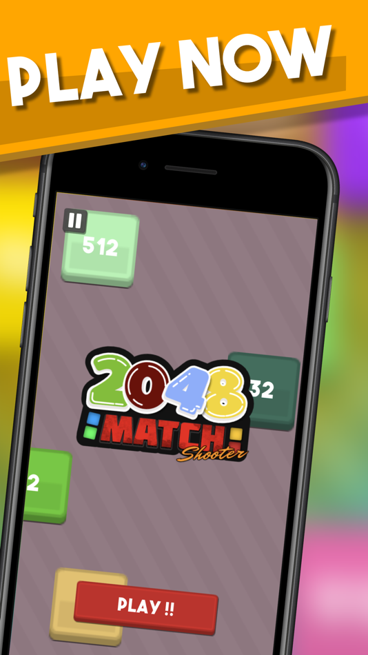 #5. 2048 Match Shooter (iOS) 由: Stoked Productions PTY LTD
