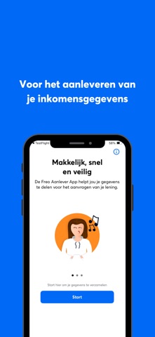 Freo Aanlever App iPhone screenshot 1