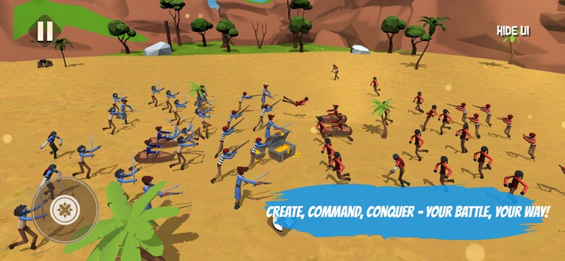Stick Battle Simulation screenshot 3