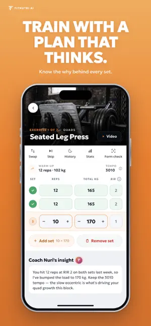 Fitnutri AI: Workouts & Meals screenshot 4