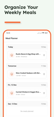 Delishable: AI Meal Planner Screenshot 3 of 5