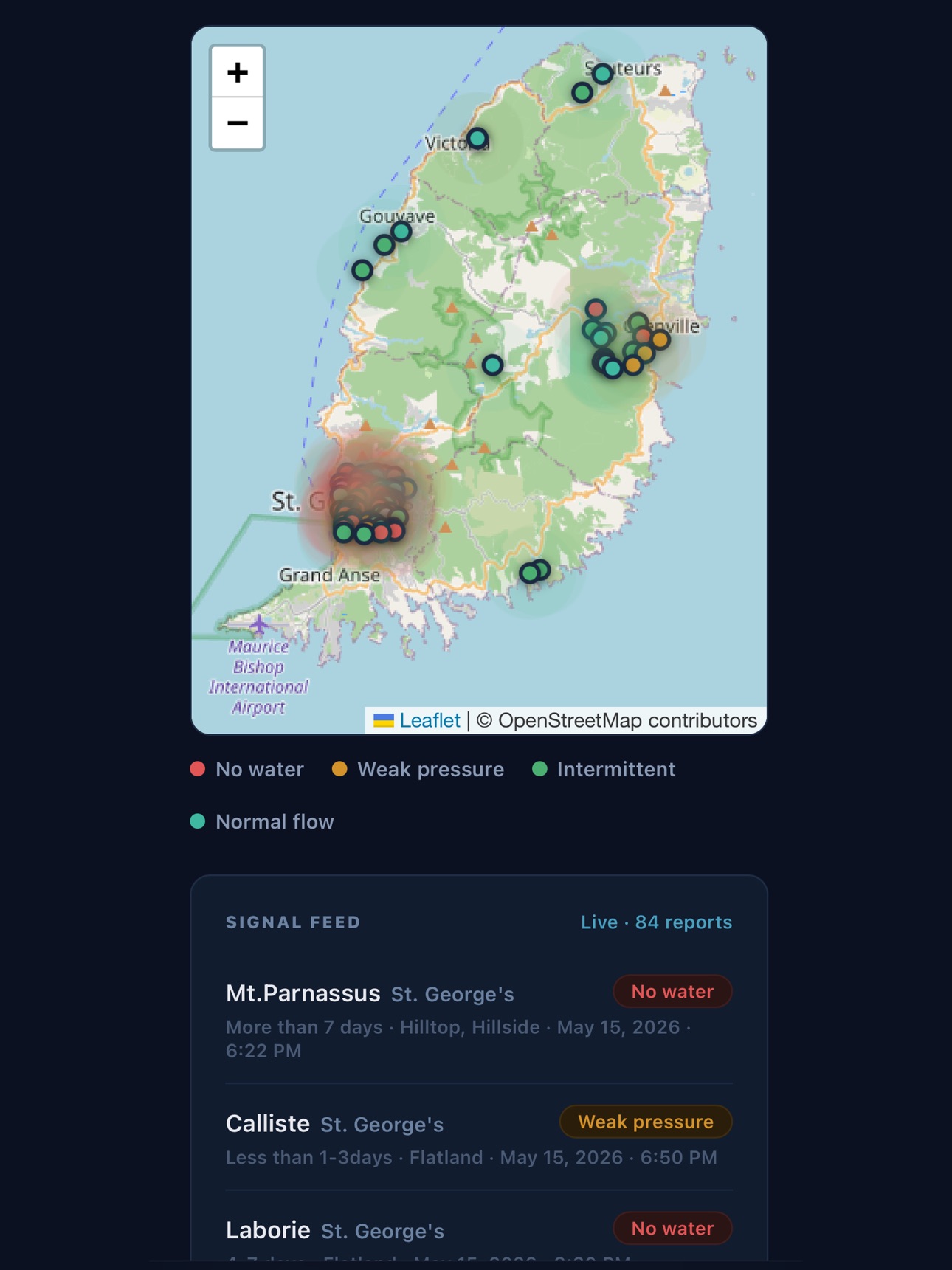 Screenshot 5 of Water Signal Tracker