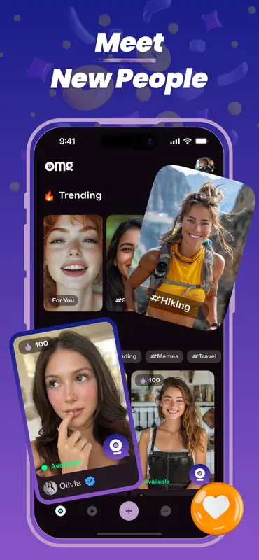 OMG – Video Chat screenshot 2 of 6