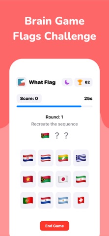 What Flag Geography Quiz Game screenshot