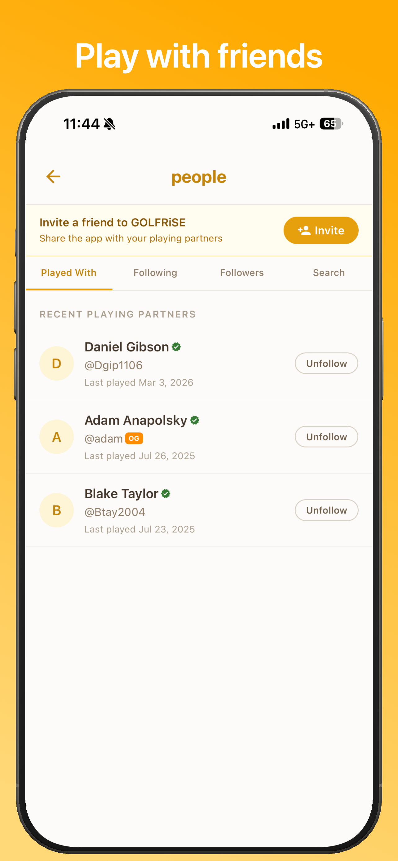 GOLFRiSE: golf GPS + scorecard screenshot 6