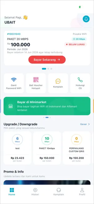 BayarWifi screenshot 1