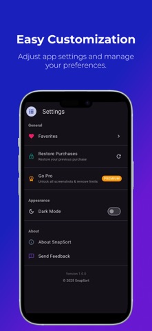 SnapSort: Screenshot Organizer Screenshot 3 of 5
