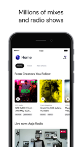 Mixcloud: Music, Mixes & Radio screenshot