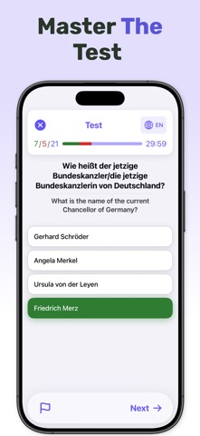 Einbürgerungstest 2026 BAMF screenshot