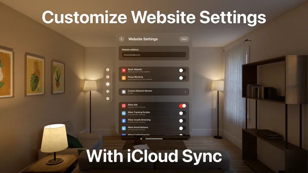 AdBlocker Pro: Safari浏览器的广告拦截器 screenshot 3