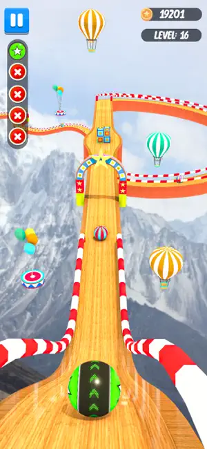 Going Balls Rollance Sky Game screenshot 3