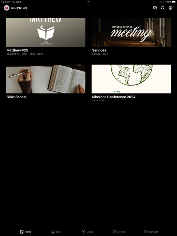 Screenshot #4 pour Bible Baptist Potch