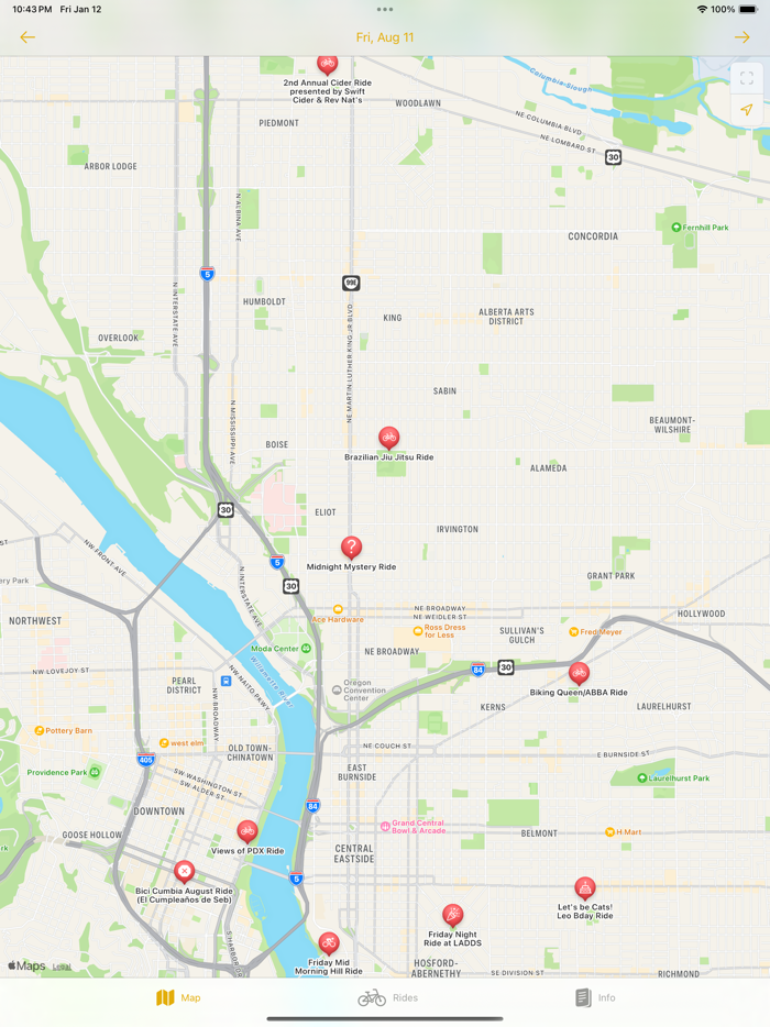 Bike Fun - Group Ride Calendar