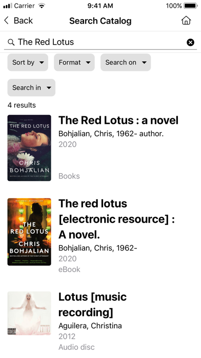 Jordan Valley District Library Screenshot