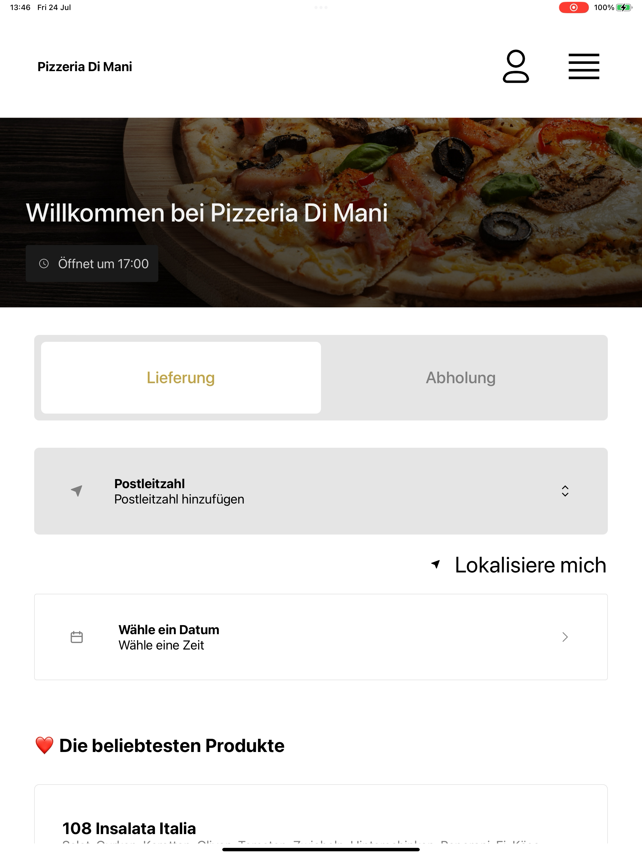 Pizzeria Di Mani screenshot 10